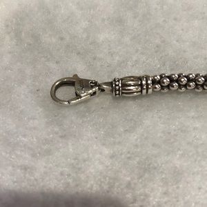 Authentic Lagos Sterling Silver Rope Bracelet